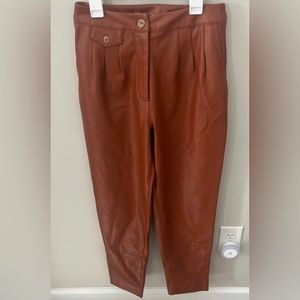 BlankNYC faux leather size 25/0 pants.